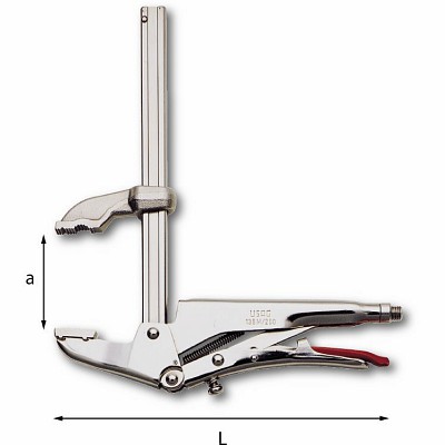 136 M 100 PINZA REGOLABILE AUTOBLOCCANTE